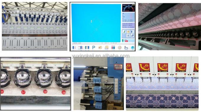 выстегивать машины вышивки высокой эффективности 1000rpm multi компьютеризированный иглой